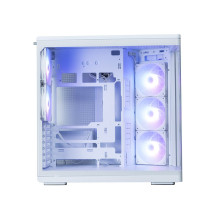 Zalman P60, ATX Mid Tower PC Case, 5 x 120mm ARGB Fans, White