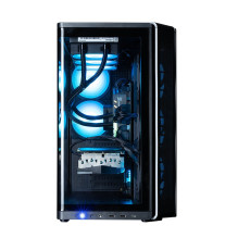 Zalman P60, ATX Mid Tower PC Case, 5 x 120mm ARGB Fans, Black