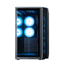 Zalman P60, ATX Mid Tower PC Case, 5 x 120mm ARGB Fans, Black