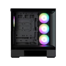 Zalman P40 DS, ATX Mid Tower PC Case, 4 x 120mm ARGB Fans, Black