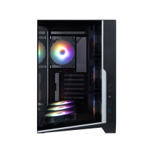Zalman D40F, ATX Mid Tower PC Case, 7 x 120mm FRGB Fans, Black