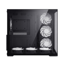 Zalman D40F, ATX Mid Tower PC Case, 7 x 120mm FRGB Fans, Black