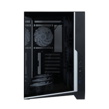 Zalman D40, ATX Mid Tower PC Case, 7 x 120mm ARGB Fans, Black