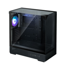 Zalman P40 PRISM PLUS, ATX Mid Tower PC Case, 4 x 120mm ARGB Fans, Black