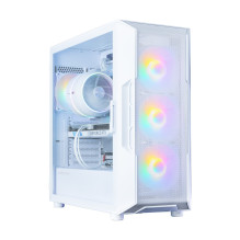 Zalman I3 NEO V2, ATX Mid Tower PC Case, 4 x 120mm RGB Fans, White