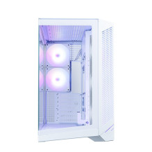 Zalman D50, ATX Mid Tower PC Case, 3 x 120mm Fans, White