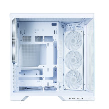 Zalman D50, ATX Mid Tower PC Case, 3 x 120mm Fans, White