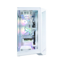 Zalman D50, ATX Mid Tower PC Case, 3 x 120mm Fans, White