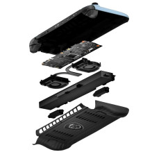 MSI Claw 8 AI+ A2VM-254PL portable gaming console 20.3 cm (8") 1 TB touchscreen Wi-Fi Glacier Blue Edition MSI Claw 8 AI+ A2VM-254PL portable gaming console 20.3 cm (8") 1 TB touchscreen Wi-Fi Glacier Blue Edition