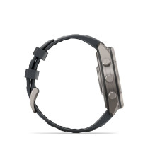 Garmin Fenix 9 Pro - inReach, 47mm Titanium with Graphite / Black Silicone Band