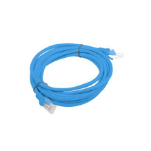 Lanberg PCU5-10CC-0300-B tinklo kabelis mėlynas 3 m Cat5e U / UTP (UTP) Lanberg PCU5-10CC-0300-B tinklo kabelis mėlynas 3 m Cat5e U / UTP (UTP)