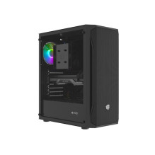 FURY SHOBO HOUSING SH4 RGB MIDI TOWER WITH WINDOW, BLACK FURY SHOBO HOUSING SH4 RGB MIDI TOWER WITH WINDOW, BLACK
