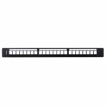 Lanberg PPKS-1124-B patch panel 1U Lanberg PPKS-1124-B patch panel 1U