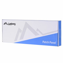 Lanberg PPKS-1124-B pataisų skydelis 1U Lanberg PPKS-1124-B pataisų skydelis 1U
