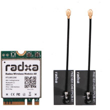 ALLNET Radxa zbh. M.2 WiFi 6 ir BT5.2 belaidis modulis A8 ALLNET Radxa zbh. M.2 WiFi 6 ir BT5.2 belaidis modulis A8