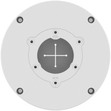 Hanwha SBO-140BW Jungiamosios dėžutės tvirtinimas TR20 Baltas