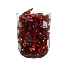 Christmas Tree toy Decoris Bow, red, polystyrene