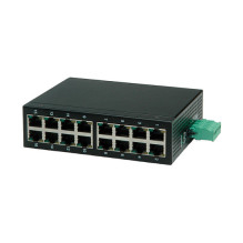 ROLINE Industrial Switch, 16x RJ-45, unmanaged ROLINE Industrial Switch, 16x RJ-45, unmanaged