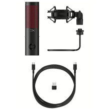 Mikrofonas HyperX Quadcast 2 juodas ( 872V1AA )