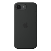 Apple iPhone 16e silikono dėklas Black