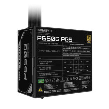 GIGABYTE P650G PCIE 5.1 / 650W / ATX 3.1 / 80PLUS Gold GIGABYTE P650G PCIE 5.1 / 650W / ATX 3.1 / 80PLUS Gold
