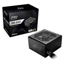 ASRock PRO-650G 650W 80 PLUS Gold maitinimo blokas