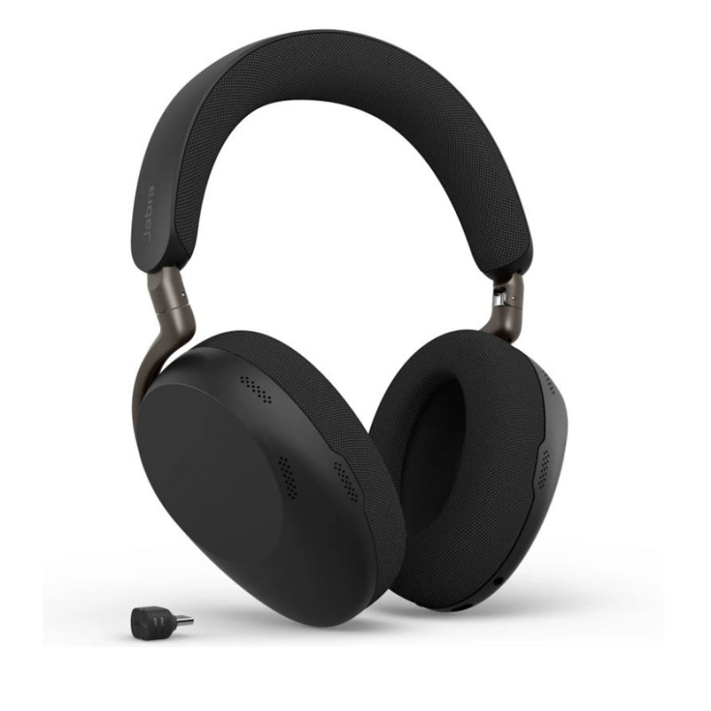 Jabra Evolve3 85 UC stereofoninės ausinės, juodos, su nuoroda 390c ir WLC