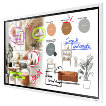 Samsung Flip WM55FX interactive system - 140 cm (55") diagonal class WMFX Series LCD display with LED backlight - E Samsung Flip WM55FX interactive system - 140 cm (55") diagonal class WMFX Series LCD display with LED backlight - E