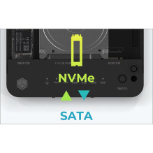 ICY BOX IB-2915MSCL-C31 M.2 NVMe and SATA 2,5 / 3 ICY BOX IB-2915MSCL-C31 M.2 NVMe and SATA 2,5 / 3