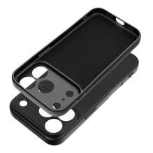iPhone 18 Pro / 17 Pro dėklas, metalinės juodos spalvos