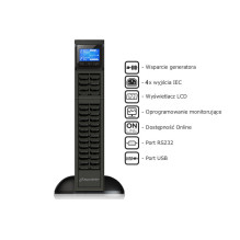UPS PowerWalker VFI 3000 CRS without battery (10122040) UPS PowerWalker VFI 3000 CRS without battery (10122040)