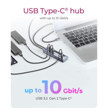 ICY BOX IB-HUB1450-C31 10 x USB TYPE-C Gen 2 ICY BOX IB-HUB1450-C31 10 x USB TYPE-C Gen 2