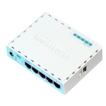 MikroTik hEX RB750Gr3 , Router , 5x RJ45 1000Mb / s, 1x USB