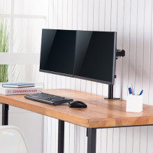 Logilink TIS 17"-32" 2TFT 3 locītavu melns stiprinājums Max. 8KG Logilink TIS 17"-32" 2TFT 3 locītavu melns stiprinājums Max. 8KG