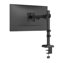 Neomounts DS60-600BL1 desk monitor arm, Clamp / Grommet, 8 kg, 10" - 32", 100 x 100 mm, Black