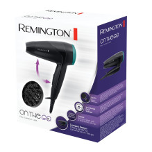 Remington D1500 hair dryer 2000 W Black, Green Remington D1500 hair dryer 2000 W Black, Green