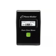 „Zasilacz“ interaktyvi avarinė linija 600VA 2X PL 230V, gryna sinusoidė, RJ11 / 45 įėjimai / išėjimai, USB, LCD