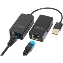 Pritaikymas / plėstuvas USB 2.0 HighSpeed po skretce Cat.5e / 6 UTP, atlikite 50m