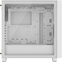 Korpusas 3000D „Airflow TG“ vidutinio dydžio bokštas, baltas