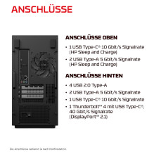 HP HyperX OMEN stalinis žaidimų kompiuteris GT18-0171ng CU7 270K Plus / 32GB / 1TBSSD / RTX5080 / W11