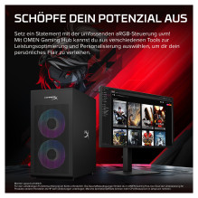 HP HyperX OMEN stalinis žaidimų kompiuteris GT18-0171ng CU7 270K Plus / 32GB / 1TBSSD / RTX5080 / W11