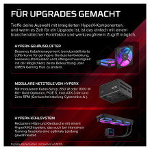 HP HyperX OMEN stalinis žaidimų kompiuteris GT18-0171ng CU7 270K Plus / 32GB / 1TBSSD / RTX5080 / W11