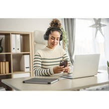 Wireless headphones EQ H1050 with microphone and ENC