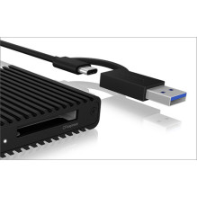 Czytnik kart IB-CR404-C31 CFexpress z USB 3.2 ( GEN2 ) ir A tipo Czytnik kart IB-CR404-C31 CFexpress z USB 3.2 ( GEN2 ) ir A tipo