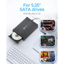 IB-525-U3 1x5,25 SATA DVD /...