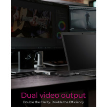 ICY BOX IB-DK4012-CPD 9in1, 2x HDMI, 4K60Hz