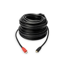 Kabel połączeniowy HDMI HighSpeed z Ethernetem ze wzmacniaczem 4K 30Hz UHD HDMI A / A M / M 15m Kabel połączeniowy HDMI HighSpeed z Ethernetem ze wzmacniaczem 4K 30Hz UHD HDMI A / A M / M 15m
