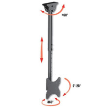 Ceiling holder LCD / LED 23-42cale 50kg adjustable, black Ceiling holder LCD / LED 23-42cale 50kg adjustable, black