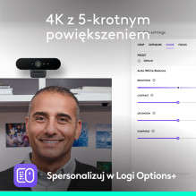 Logitech BRIO 4K - Tiesioginės transliacijos kamera - Juoda Logitech BRIO 4K - Tiesioginės transliacijos kamera - Juoda