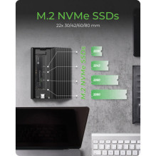 Obudowa IB-1917M-C32a NVMe USB 3.2 Gen 2x2, 20 Gbit/s